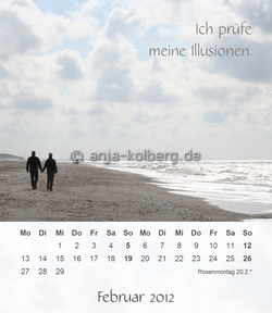 Februar 2012 - Tischkalender
