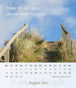 Tischkalender 2017 Ganz ich selbst sein