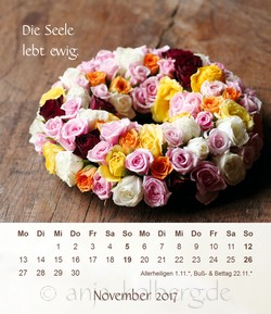 Tischkalender Seelenbegleiter 2017