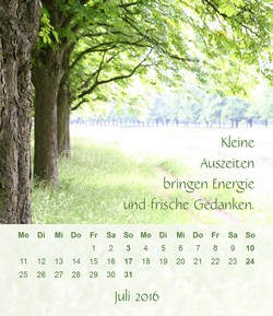 Tischkalender 