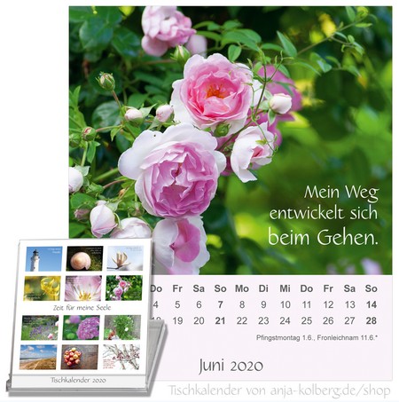 Zeit für meine Seele Kalender 2020