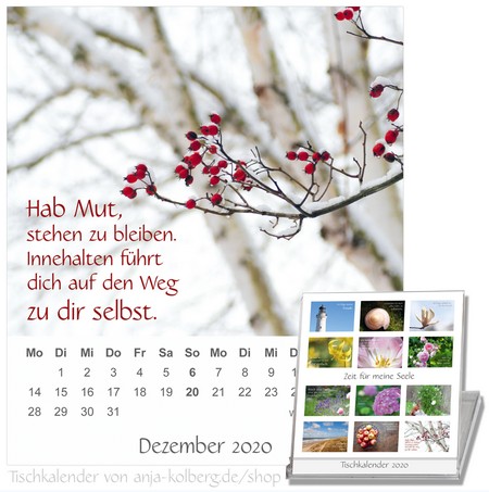 Tischkalender Zeit für meine Seele 2020