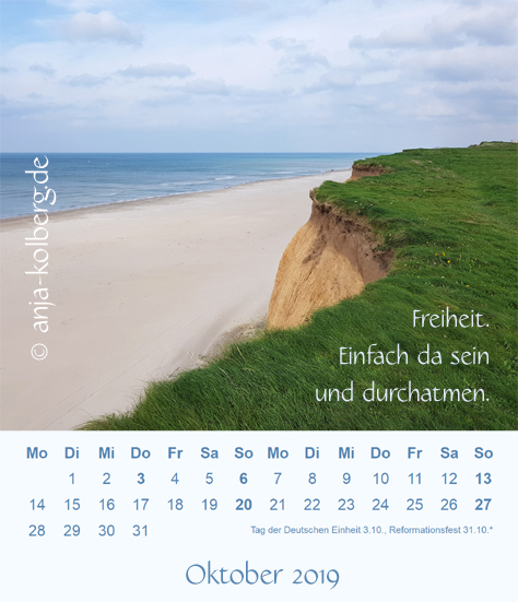 Oktober 2019