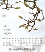 Tischkalender Ich bin gut zu mir