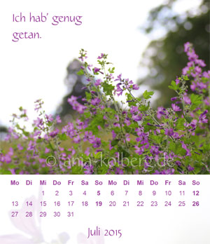 Tischkalender 'Balsam für die Seele'