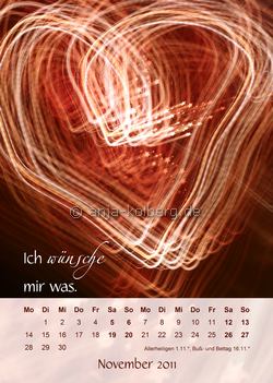 November 2011 Wandkalender