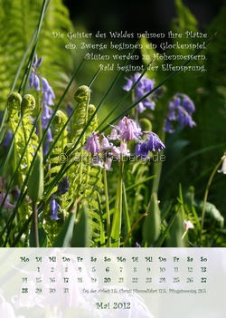 Wandkalender 2012 - Maiblatt