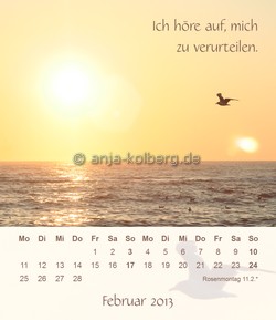 Tischkalender 2013: Ich gehe meinen Weg