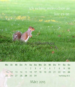 Tischkalender 'Ich gehe meinen Weg'