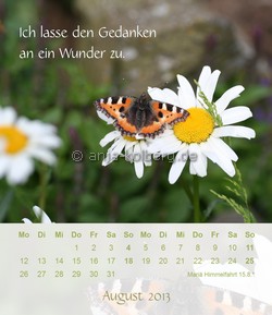 Tischkalender 2013 Ich gehe meinen Weg