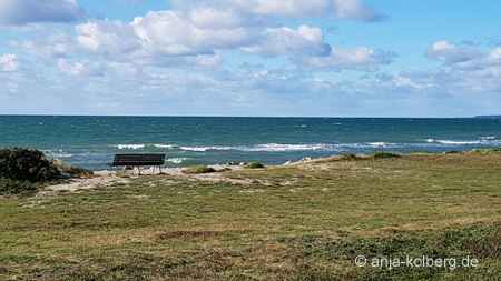 Bank Ostsee. Dänemark.