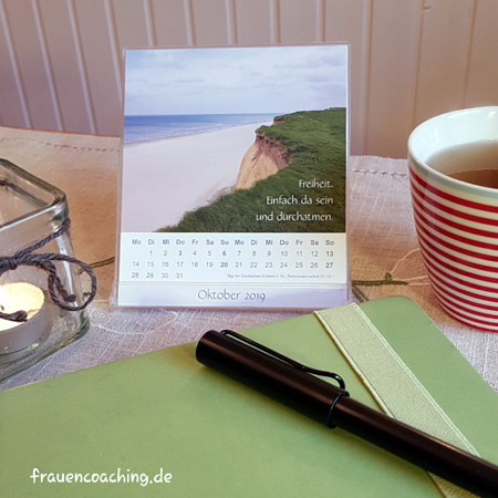 Tischkalender für persönliche Weiterentwicklung