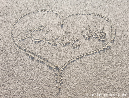 Liebe dich im Sand