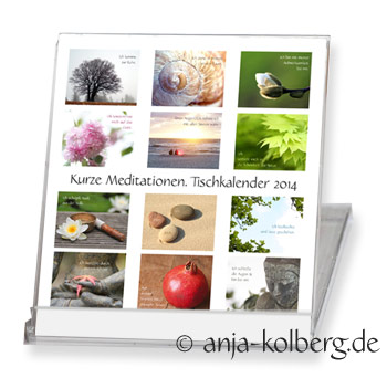 Tischkalender Meditation 2014