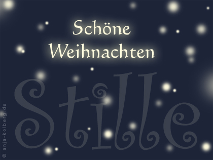 Frohe Weihnachten - E-Card