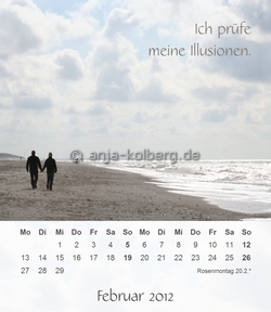 Februar - Tischkalender 2012