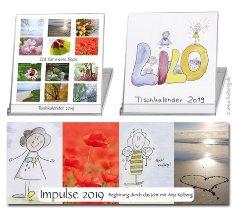 Tischkalender und Kalender-Impulse 2019